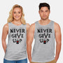Knights Never Give Up-unisex basic tank-Boggs Nicolas