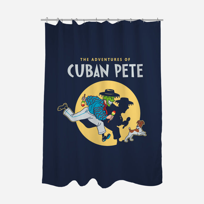 The Adventures Of Cuban Pete-none polyester shower curtain-Getsousa!