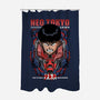 Vintage Kaneda-none polyester shower curtain-Verydude Shirt