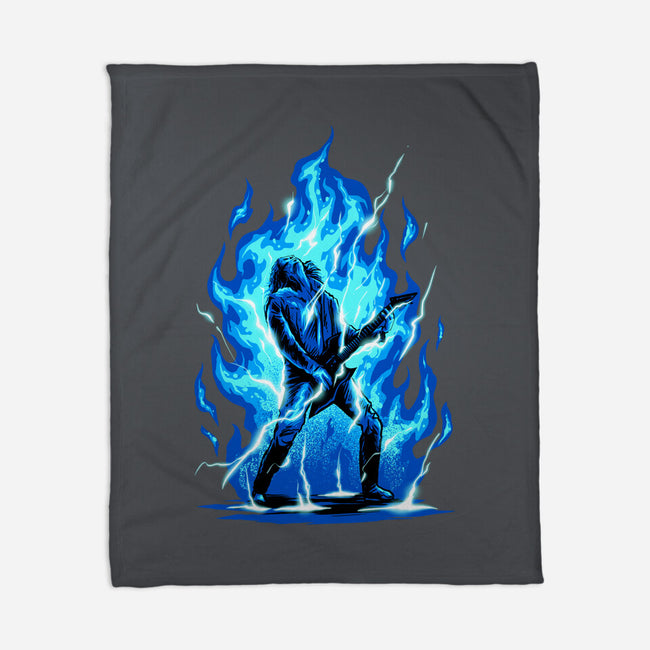 Shocking Guitar-none fleece blanket-spoilerinc