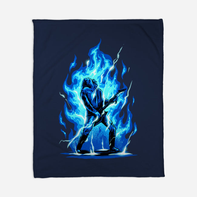 Shocking Guitar-none fleece blanket-spoilerinc