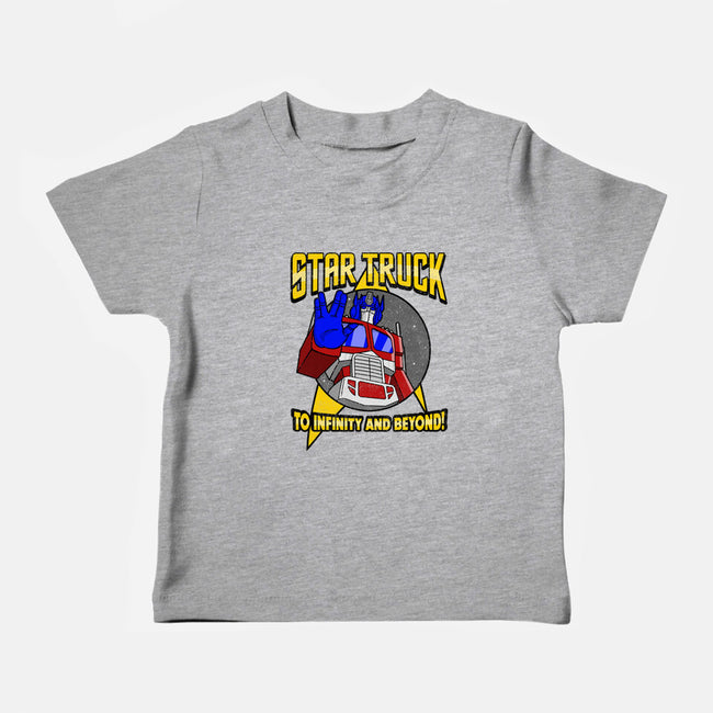 Star Truck-baby basic tee-retrodivision