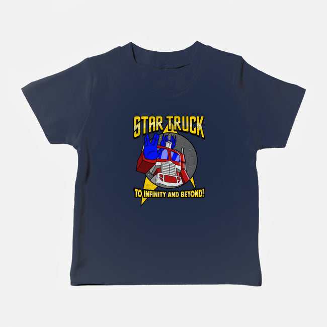 Star Truck-baby basic tee-retrodivision
