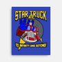 Star Truck-none stretched canvas-retrodivision