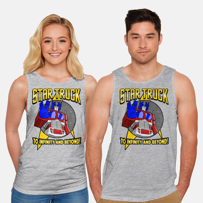 Star Truck-unisex basic tank-retrodivision