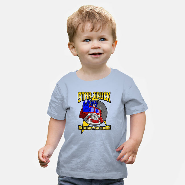 Star Truck-baby basic tee-retrodivision