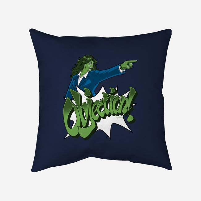 Super Lawyer-none removable cover throw pillow-Andriu