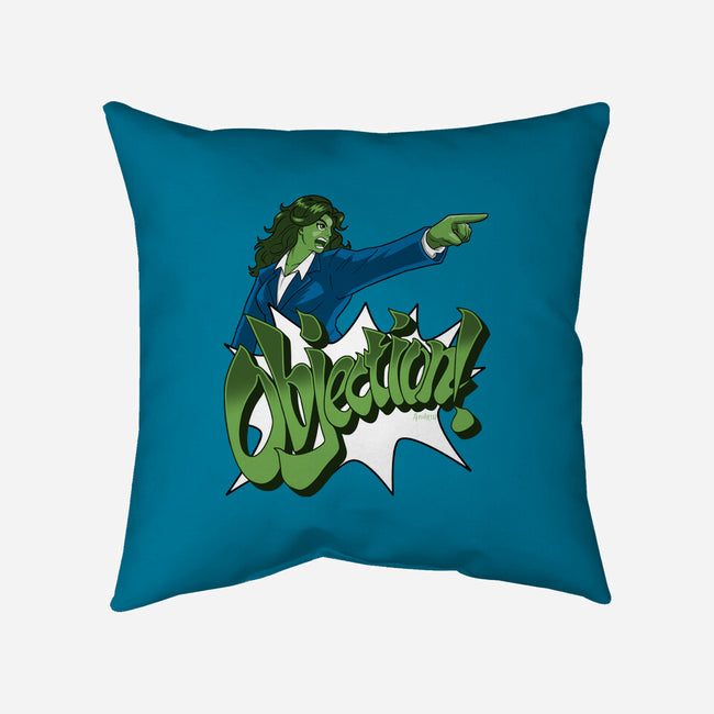 Super Lawyer-none removable cover throw pillow-Andriu