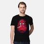 Spider Glitch-mens premium tee-danielmorris1993