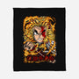 Fury Of Rengoku-none fleece blanket-Diego Oliver