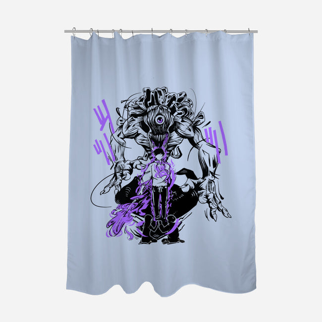 The Bond-none polyester shower curtain-Seeworm_21