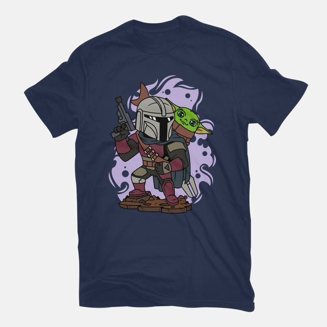 Mando And The Baby-mens basic tee-ElMattew