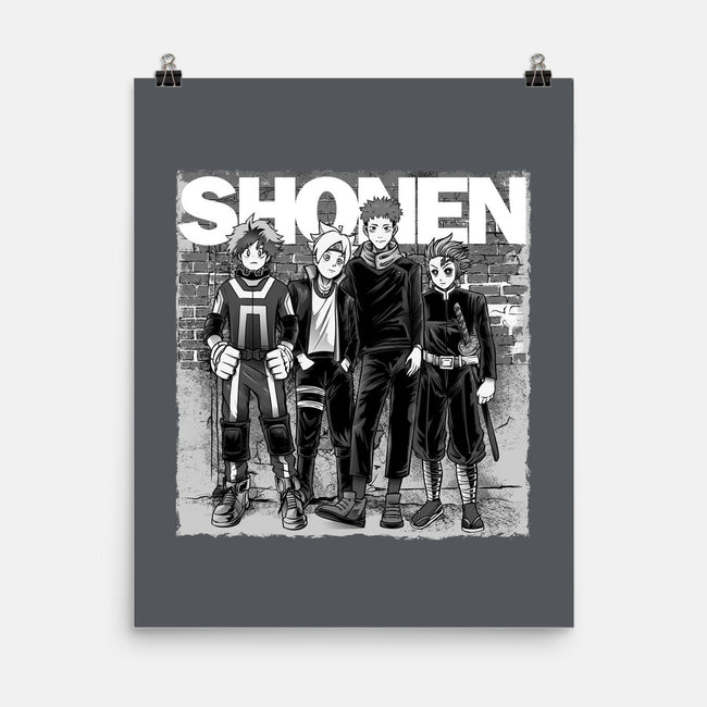 The Shonen-none matte poster-joerawks