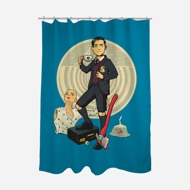 A Man Called Five-none polyester shower curtain-kgullholmen