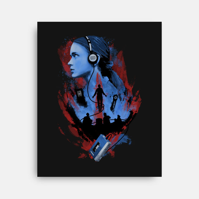 Listen In Case Of Emergency-none stretched canvas-Poison90