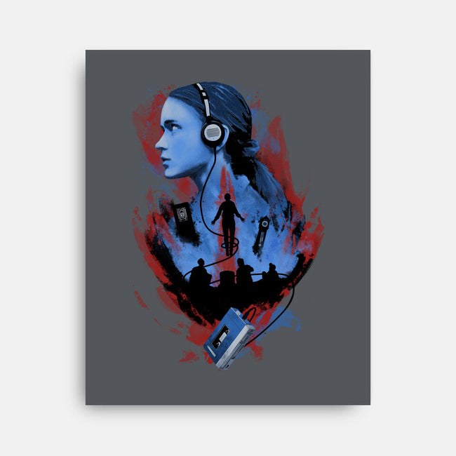 Listen In Case Of Emergency-none stretched canvas-Poison90