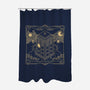 The Blue Box-none polyester shower curtain-Loreley Panacoton