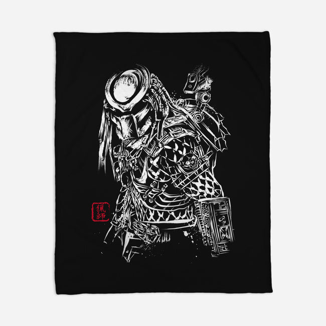 The Shadow Of The Hunter-none fleece blanket-DrMonekers