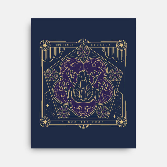 Chocolate Frog-none stretched canvas-Loreley Panacoton