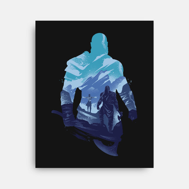 God Killer-none stretched canvas-RamenBoy