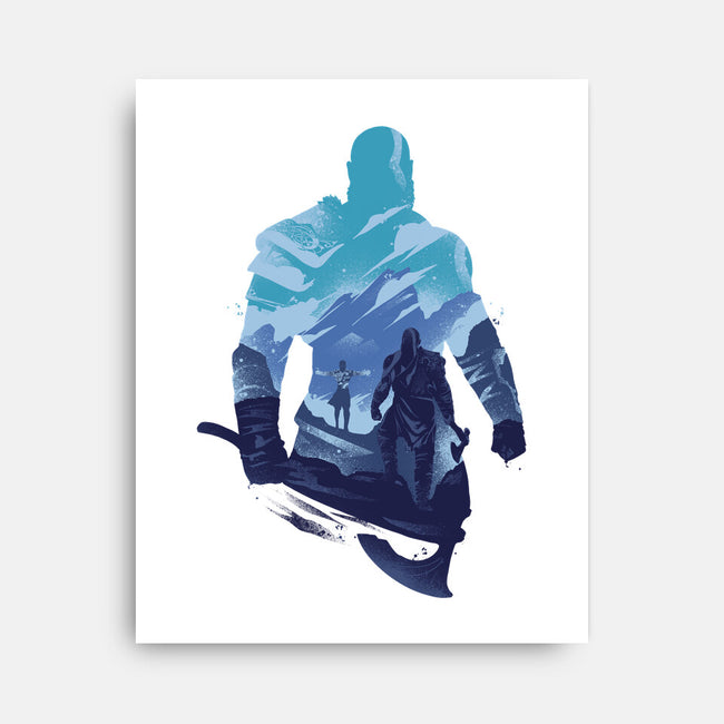 God Killer-none stretched canvas-RamenBoy