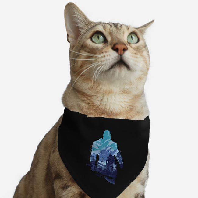 God Killer-cat adjustable pet collar-RamenBoy