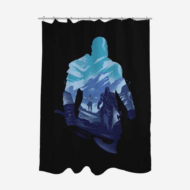 God Killer-none polyester shower curtain-RamenBoy