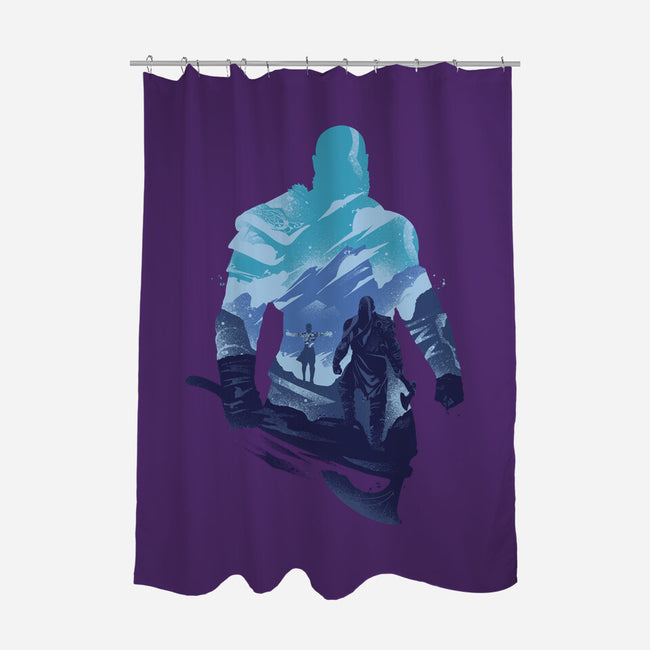 God Killer-none polyester shower curtain-RamenBoy