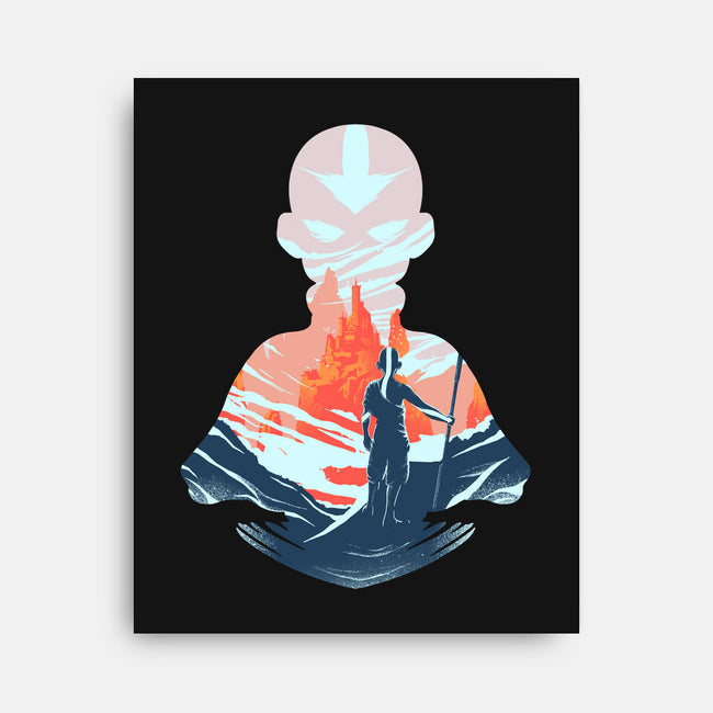 Air Journey-none stretched canvas-RamenBoy