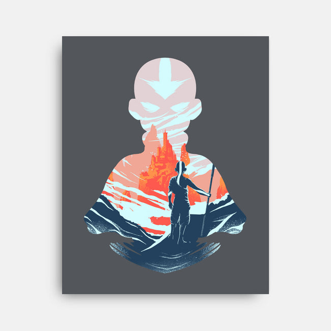 Air Journey-none stretched canvas-RamenBoy