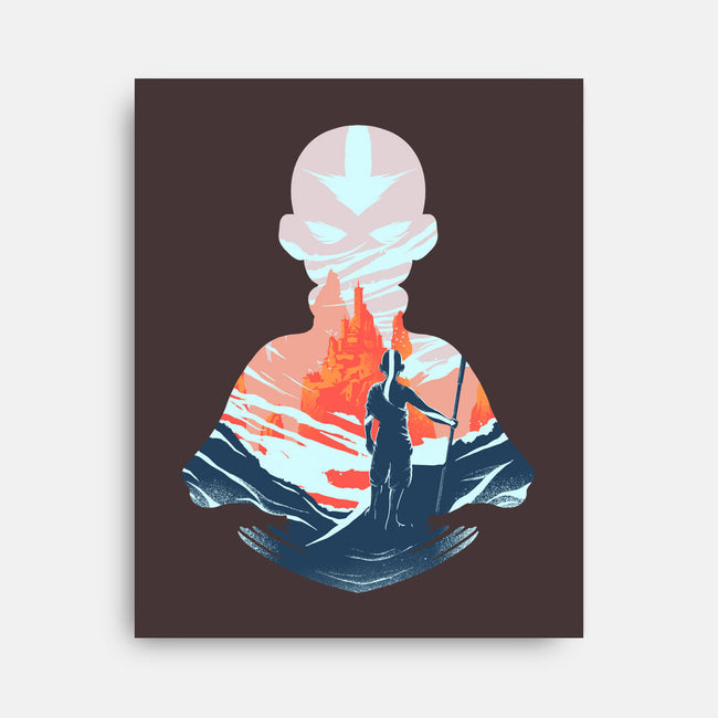 Air Journey-none stretched canvas-RamenBoy