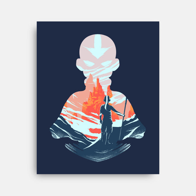 Air Journey-none stretched canvas-RamenBoy