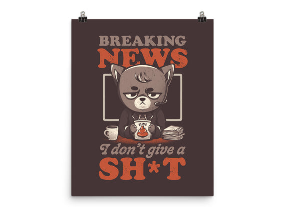 Breaking News Don't Care