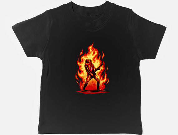 Burning Guitar