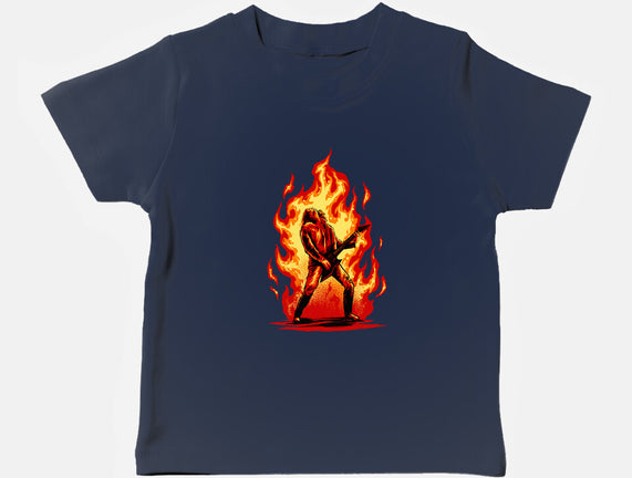 Burning Guitar