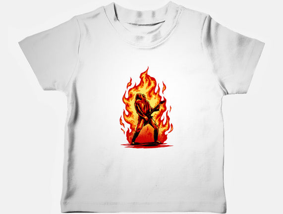 Burning Guitar