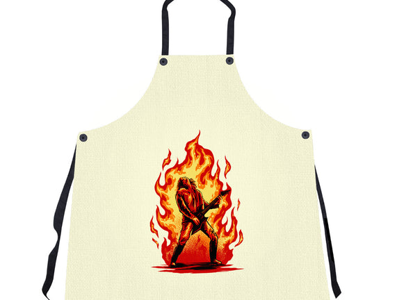 Burning Guitar