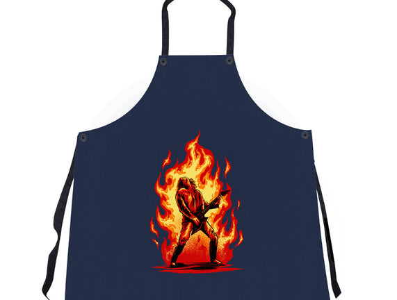Burning Guitar