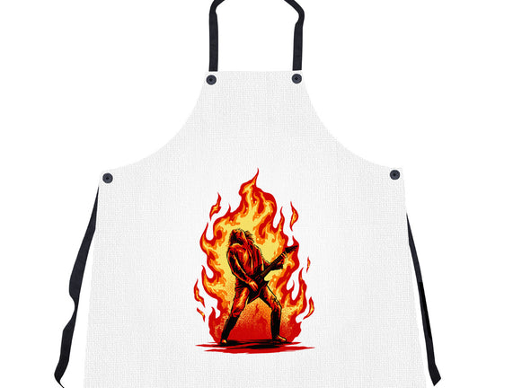 Burning Guitar