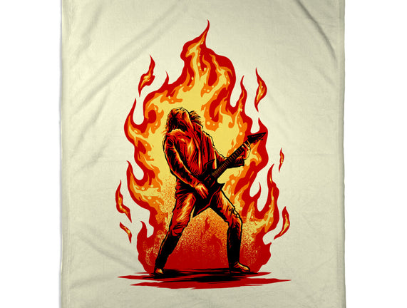 Burning Guitar