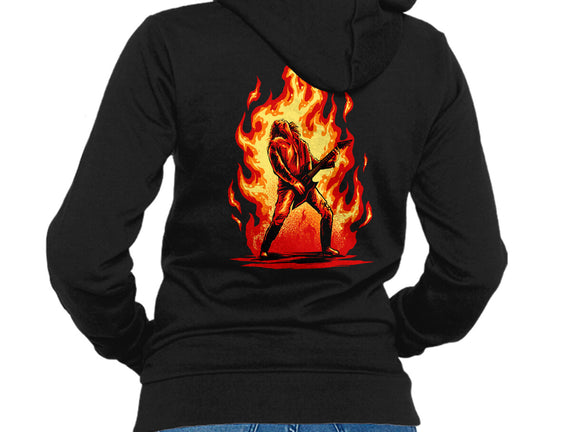 Burning Guitar