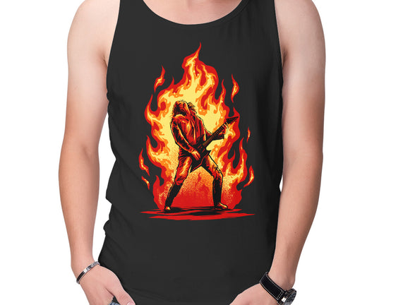 Burning Guitar