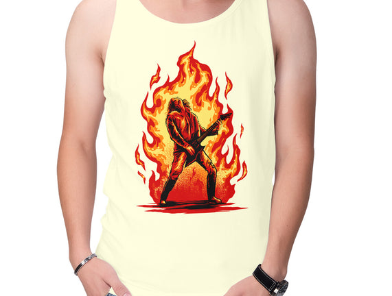 Burning Guitar