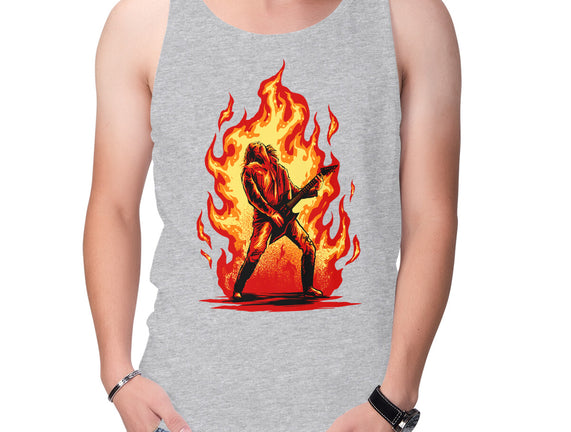 Burning Guitar
