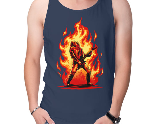Burning Guitar