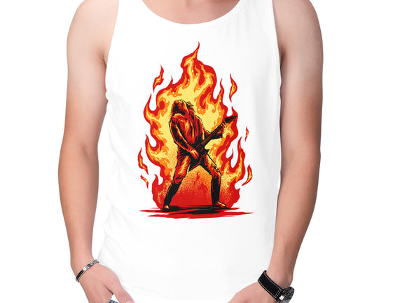 Burning Guitar