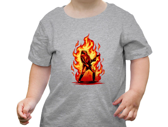 Burning Guitar