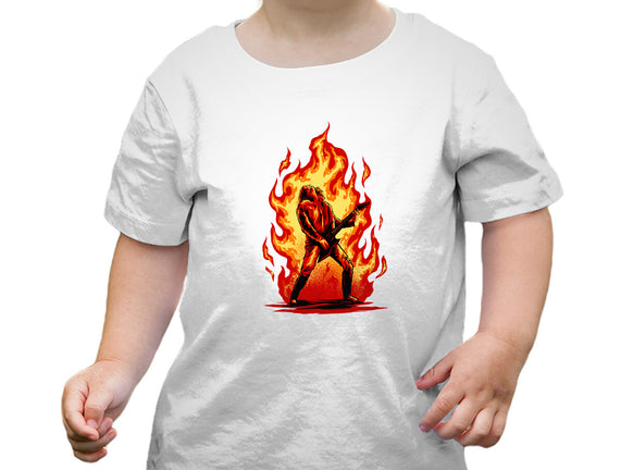 Burning Guitar