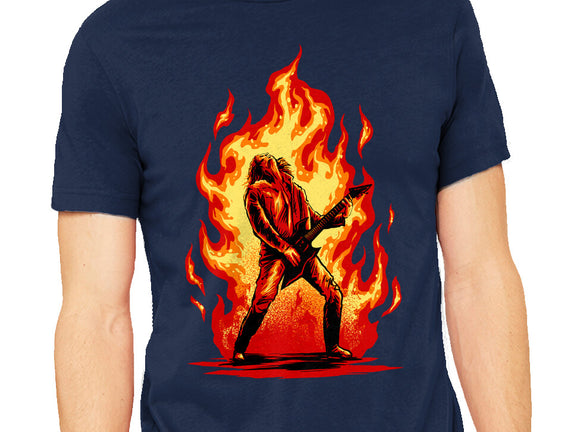 Burning Guitar
