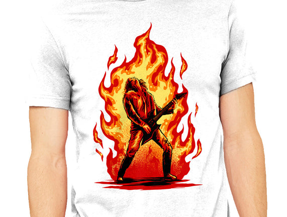 Burning Guitar